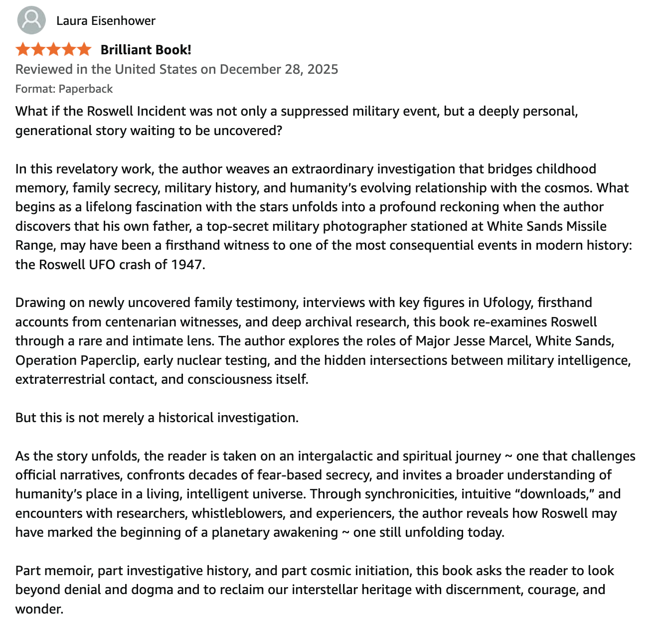 Blake Sinclair amazon review