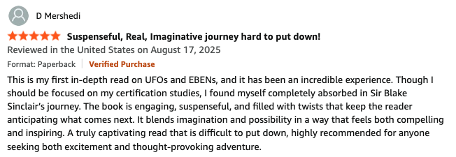 Blake Sinclair amazon review